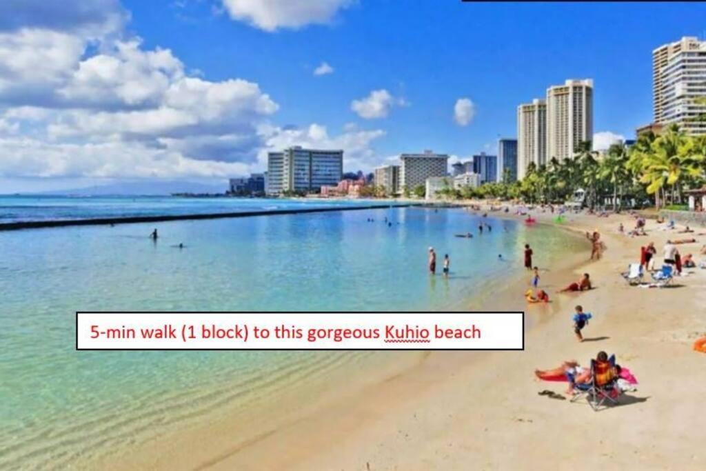 Huge Patio Washerdryer 1 Bedroom Banyan Free Parking 5 Min To Beach Honolulu Luaran gambar