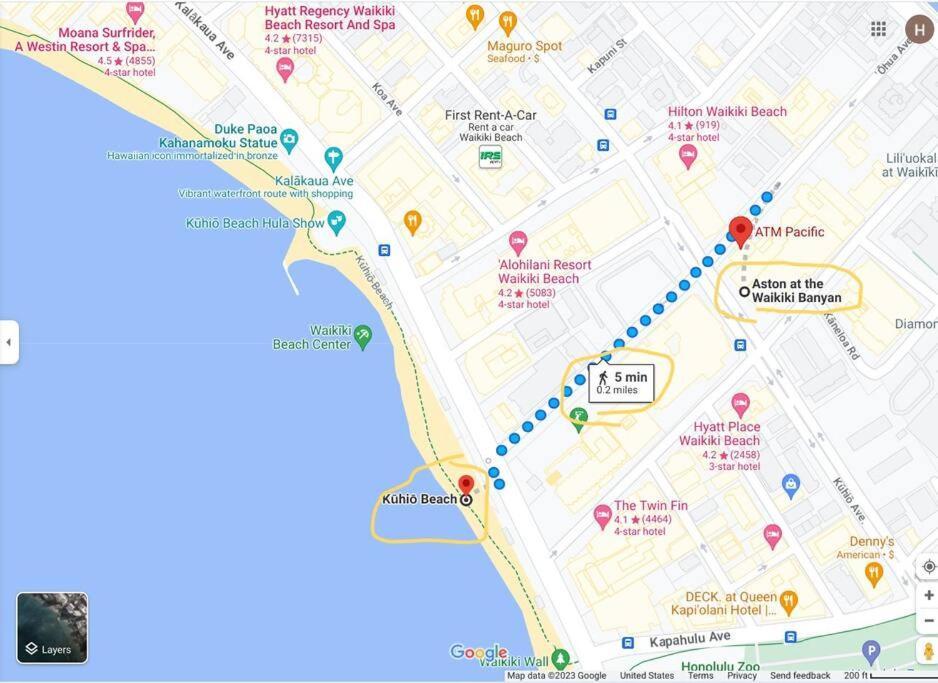 Huge Patio Washerdryer 1 Bedroom Banyan Free Parking 5 Min To Beach Honolulu Luaran gambar